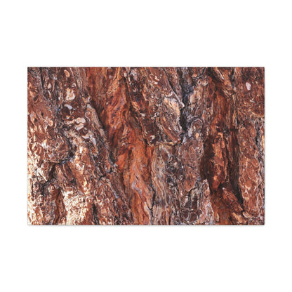 Rust and Ridges - Unique Frameless Canvas Wall Art