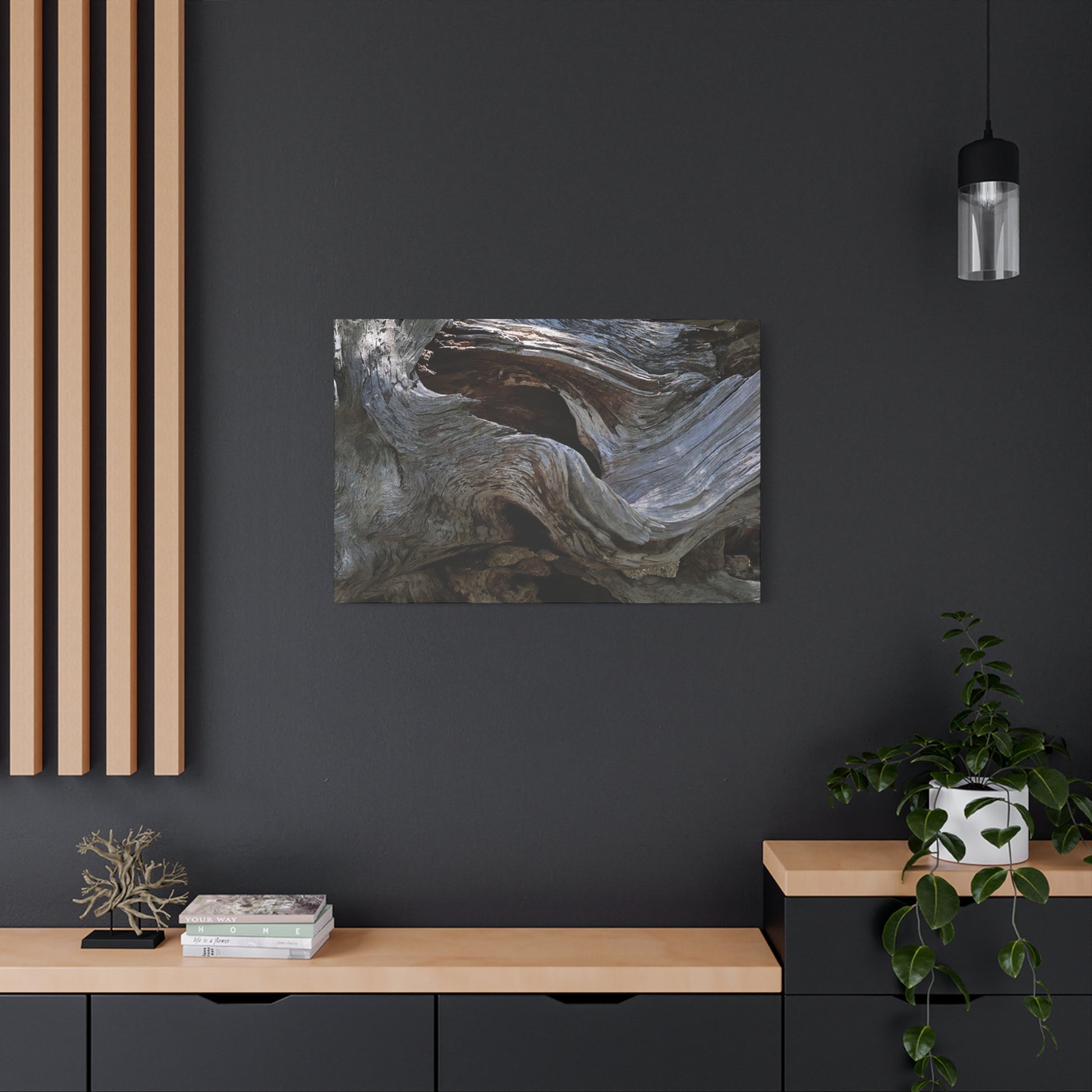 Twisted Fate - Unique Frameless Canvas Wall Art - Art By Earth
