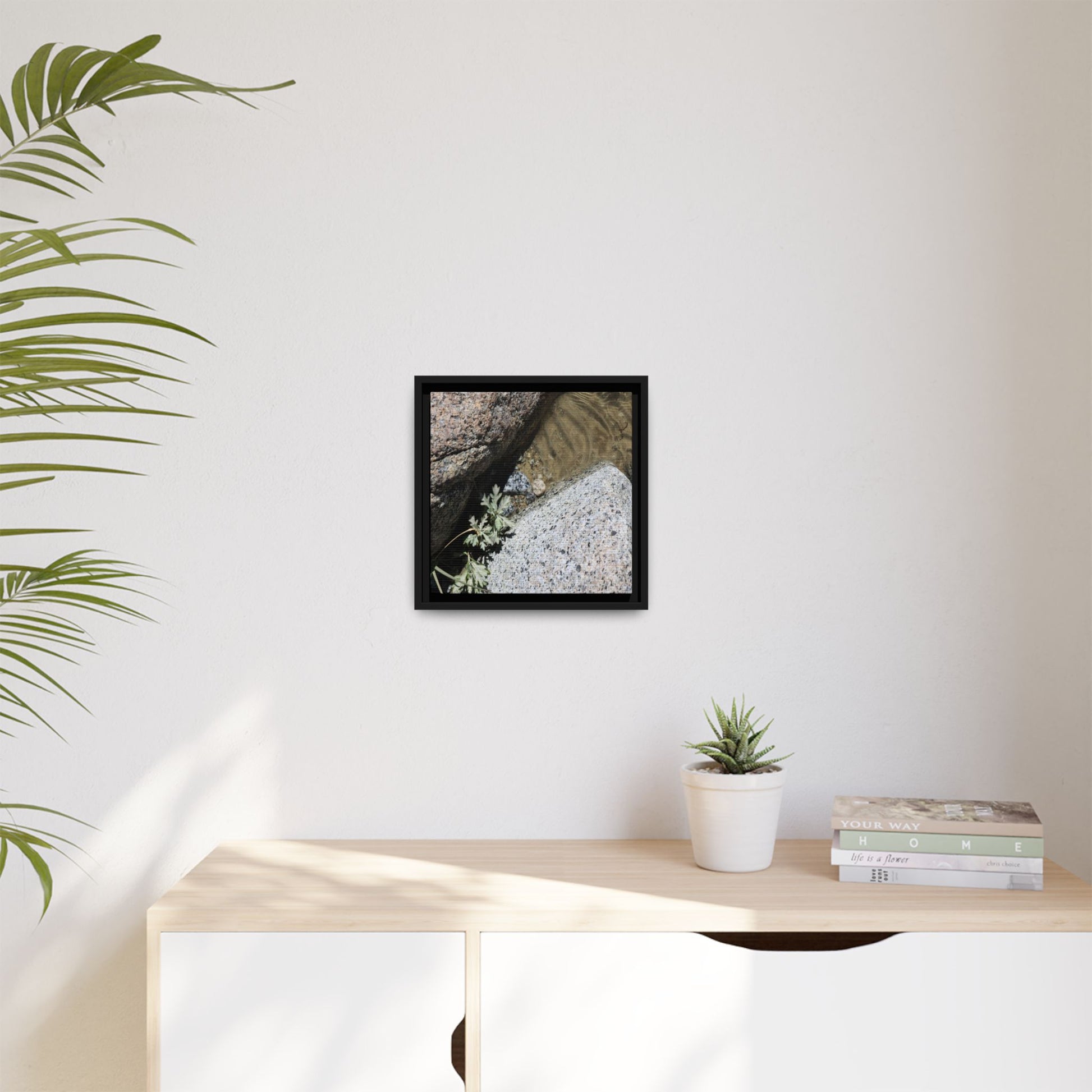 Resilience in Stone - Unique Stretched Canvas Wall Art - Art By Earth
