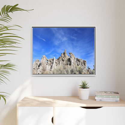 Frozen Sentinels - Unique Stretched Canvas Wall Art