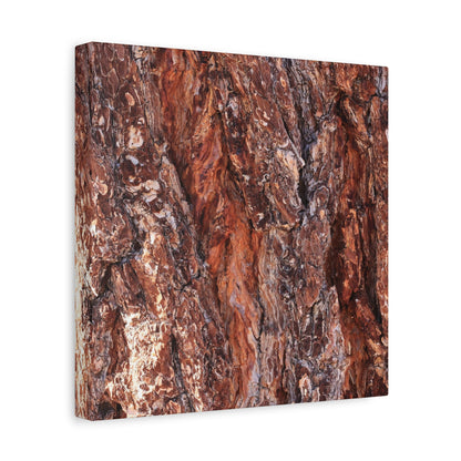 Rust and Ridges - Unique Frameless Canvas Wall Art