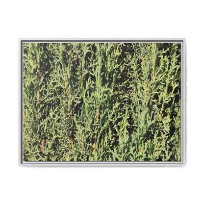 Emerald Labyrinth - Unique Stretched Canvas Wall Art - Art By Earth