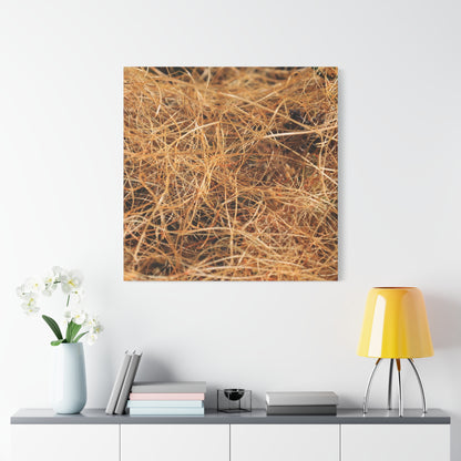 Dry Grass - Unique Frameless Canvas Wall Art - Art By Earth