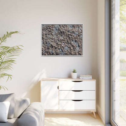 Textured Ground - Unique Stretched Canvas Wall Art
