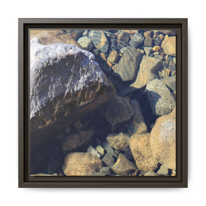 Stone Sanctuary - Unique Stretched Canvas Wall Art