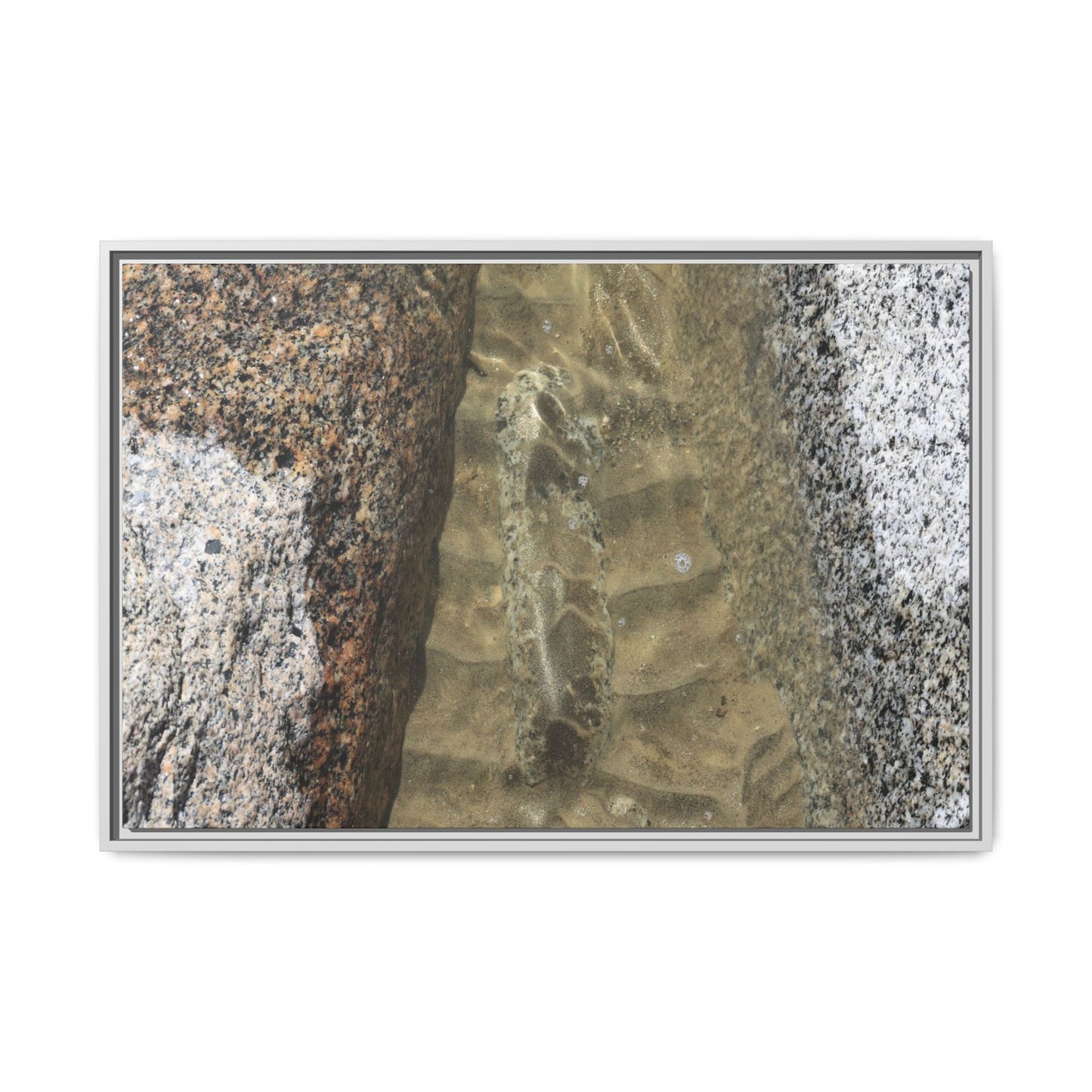 Between Concrete Walls - Unique Stretched Canvas Wall Art - Art By Earth