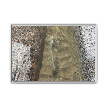 Between Concrete Walls - Unique Stretched Canvas Wall Art - Art By Earth