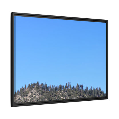 Blue Silence - Unique Stretched Canvas Wall Art