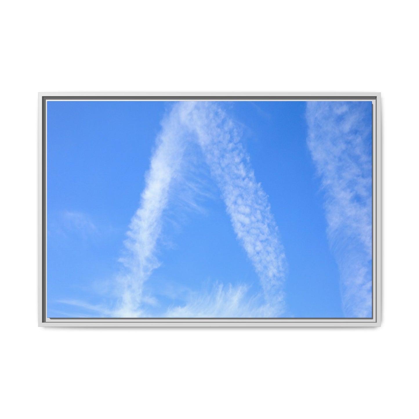 Skyward Whispers - Unique Stretched Canvas Wall Art - Art By Earth