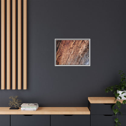 Time's Mark - Unique Stretched Canvas Wall Art - Art By Earth