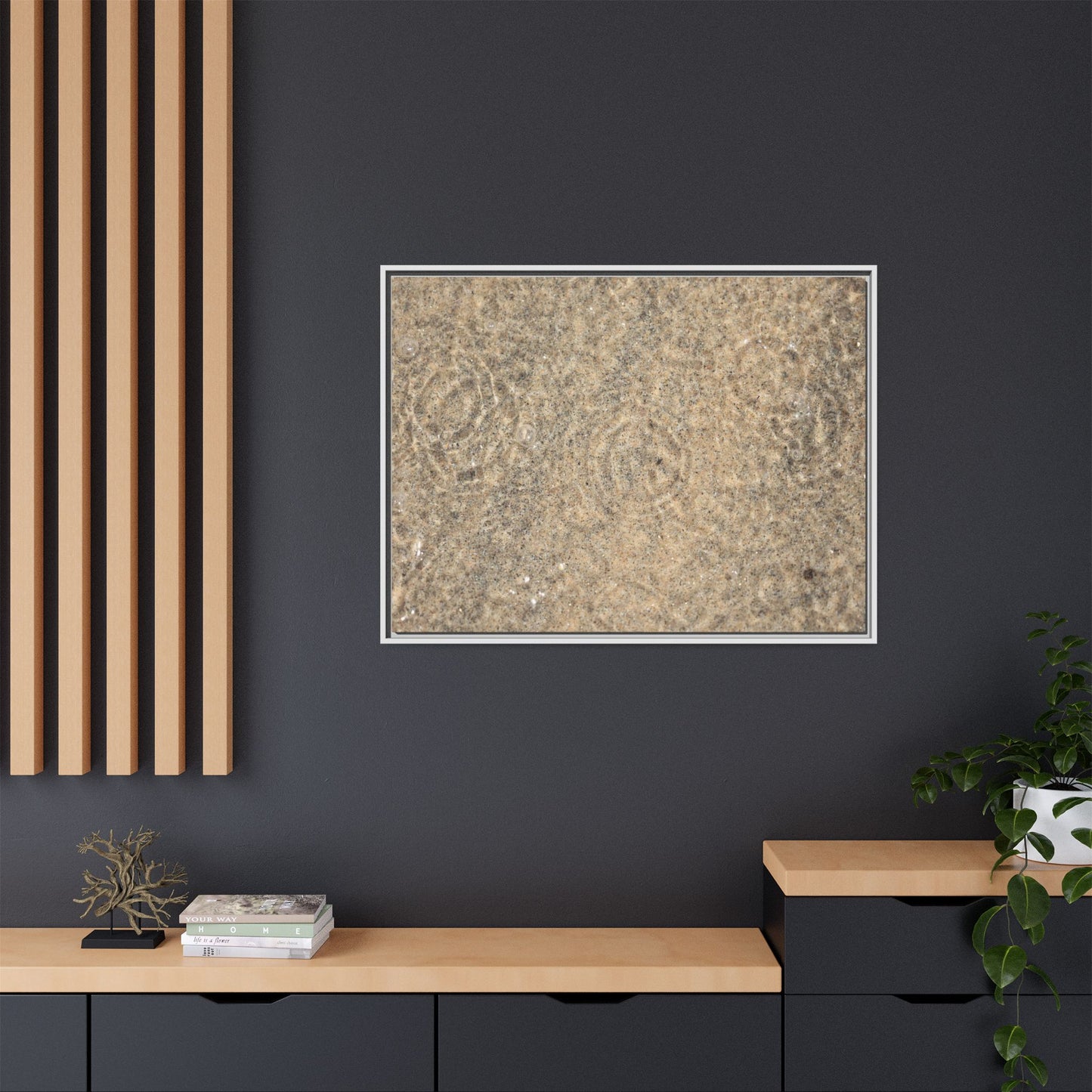 Whispers of Sand - Unique Stretched Canvas Wall Art - Art By Earth