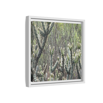 Prickly Paradise - Unique Stretched Canvas Wall Art - Art By Earth