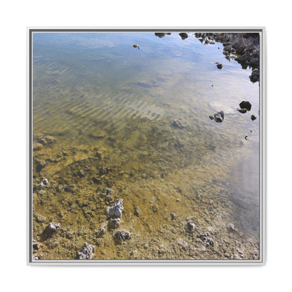 Ripples of Stone - Unique Stretched Canvas Wall Art
