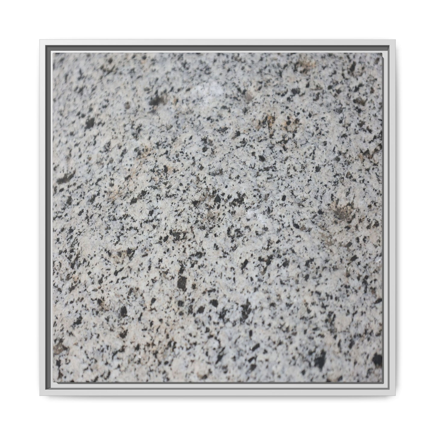 Monochrome Mosaic - Unique Stretched Canvas Wall Art - Art By Earth