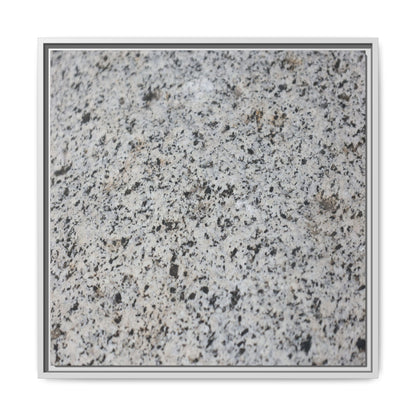 Monochrome Mosaic - Unique Stretched Canvas Wall Art - Art By Earth