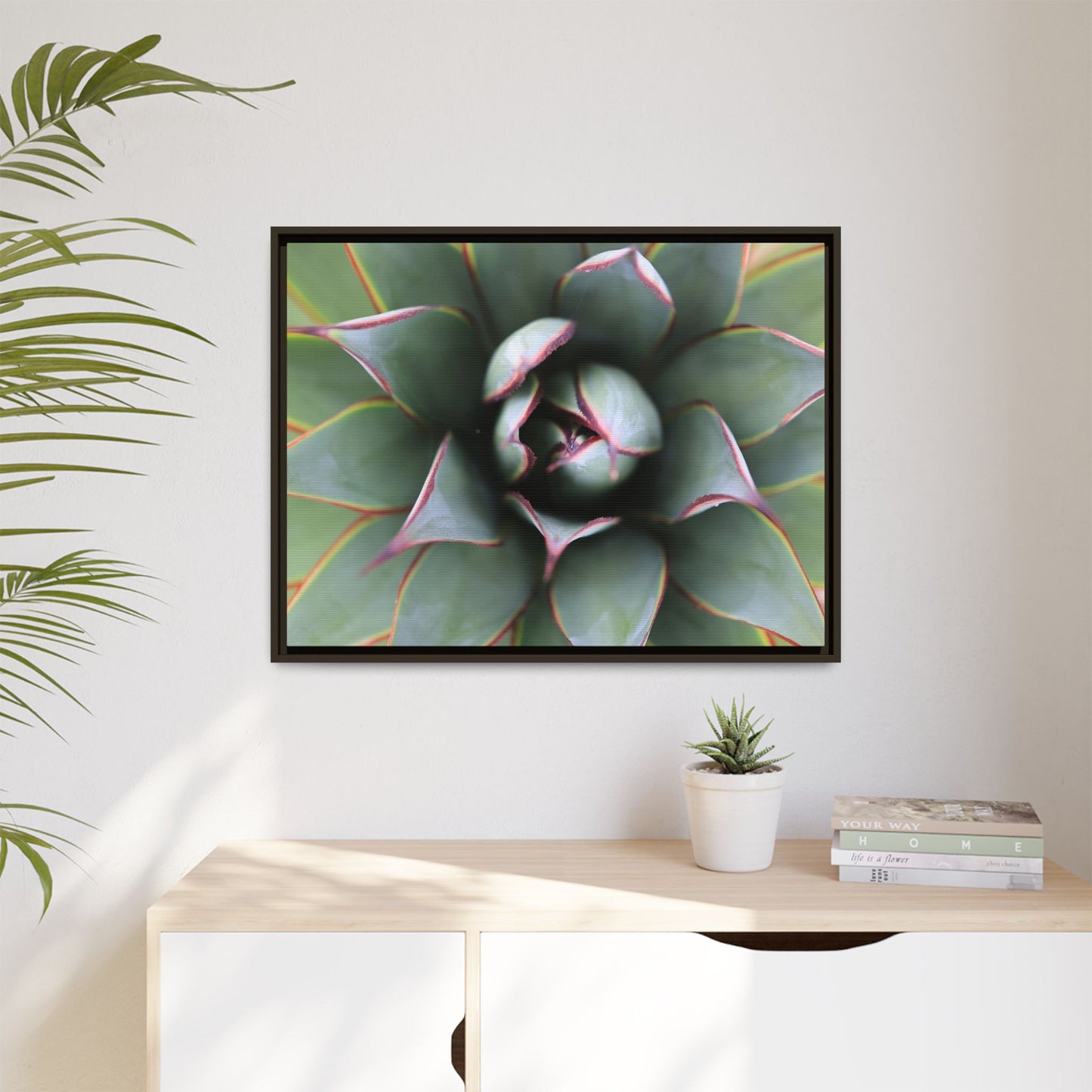 Spiky Elegance - Unique Stretched Canvas Wall Art - Art By Earth