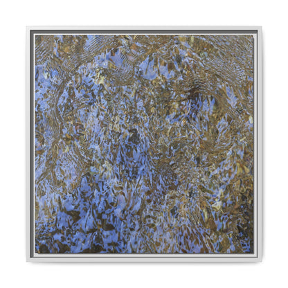 Aquatic Reflections - Unique Stretched Canvas Wall Art - Art By Earth