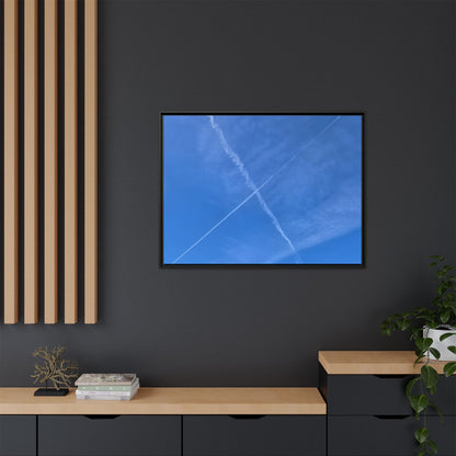 Sky Crossroads - Unique Stretched Canvas Wall Art - Art By Earth