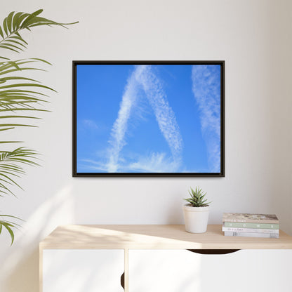 Skyward Whispers - Unique Stretched Canvas Wall Art - Art By Earth