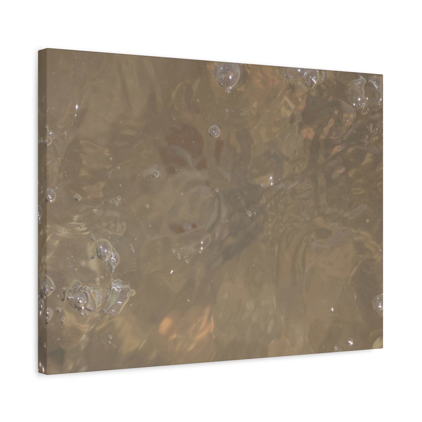 Echoes of Liquid Gold - Unique Frameless Canvas Wall Art - Art By Earth