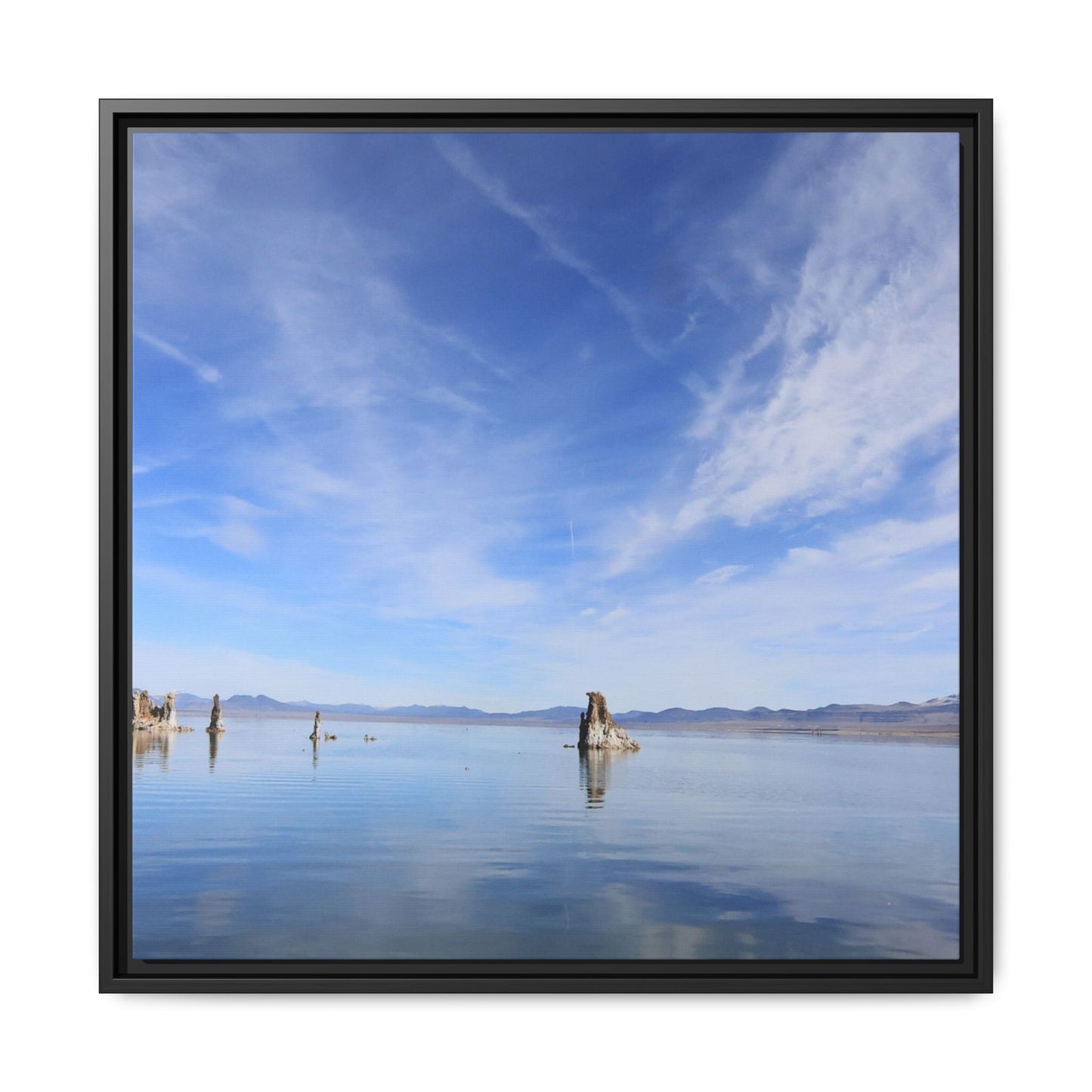 Whispers of Stillness - Unique Stretched Canvas Wall Art