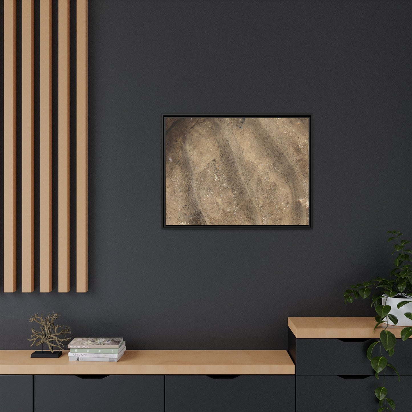 Tidal Pool Secrets - Unique Stretched Canvas Wall Art - Art By Earth