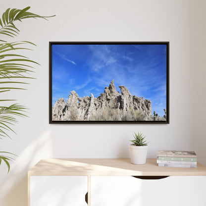 Frozen Sentinels - Unique Stretched Canvas Wall Art