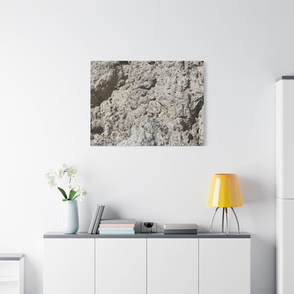 Limestone Symphony - Unique Frameless Canvas Wall Art