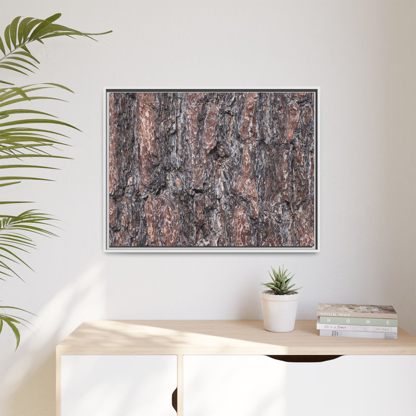 Echoes of Wood - Unique Stretched Canvas Wall Art