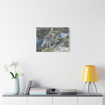 River's Edge - Unique Frameless Canvas Wall Art