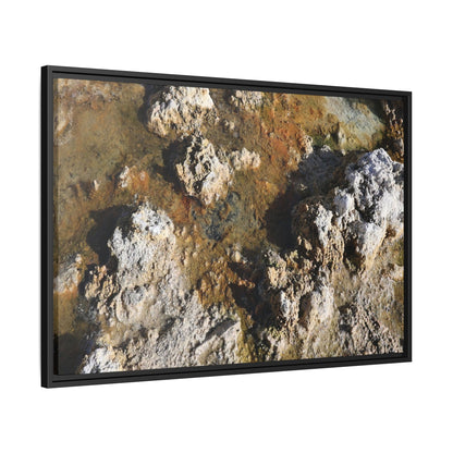 Textural Metamorphosis - Unique Stretched Canvas Wall Art