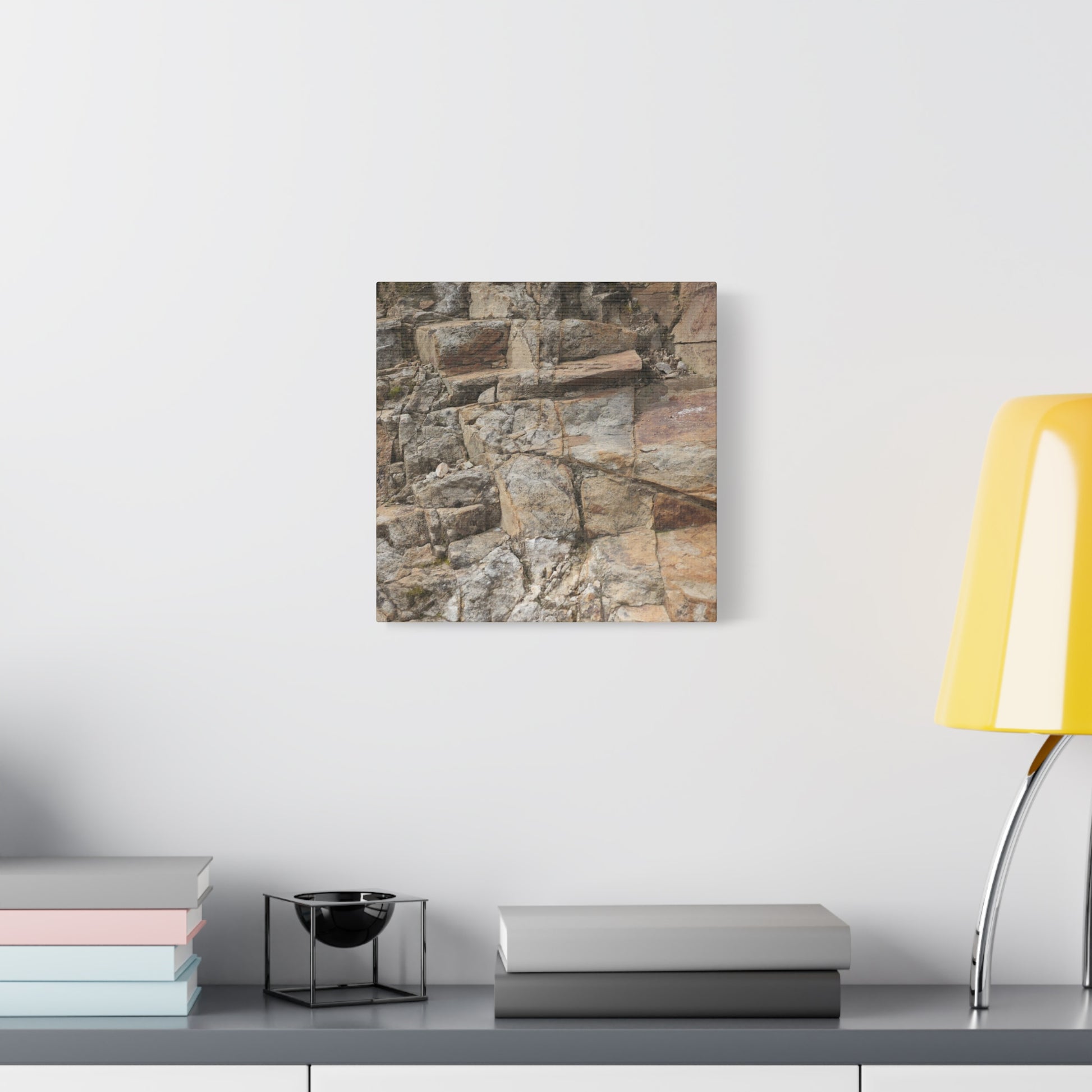 Stone Memories - Unique Frameless Canvas Wall Art - Art By Earth