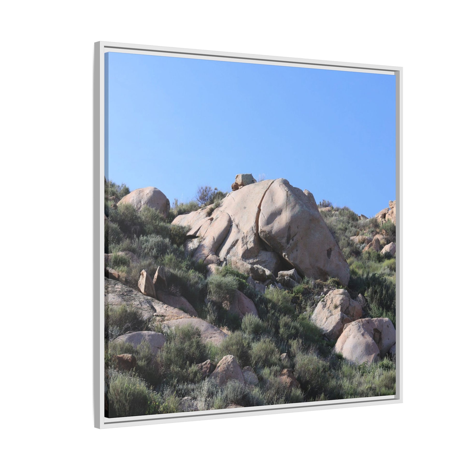 Ancient Stone Landscape - Unique Stretched Canvas Wall Art - Art By Earth