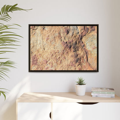 Fractal Stone - Unique Stretched Canvas Wall Art - Art By Earth