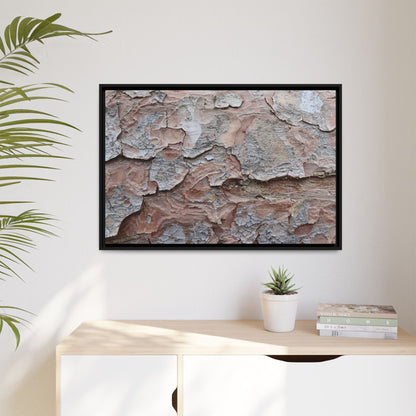 Flaking Serenity - Unique Stretched Canvas Wall Art - Art By Earth