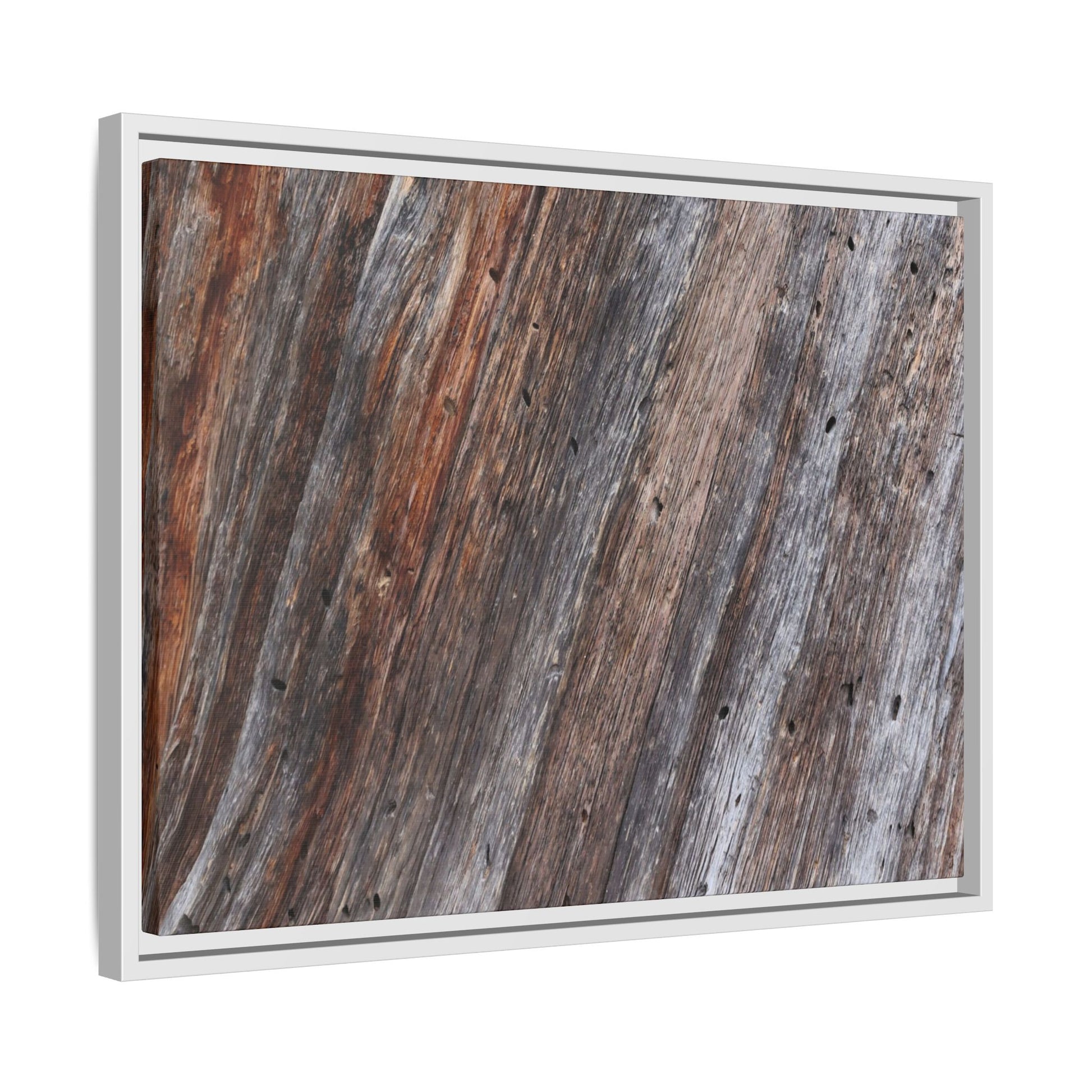 Rustic Floor - Unique Stretched Canvas Wall Art - Art By Earth