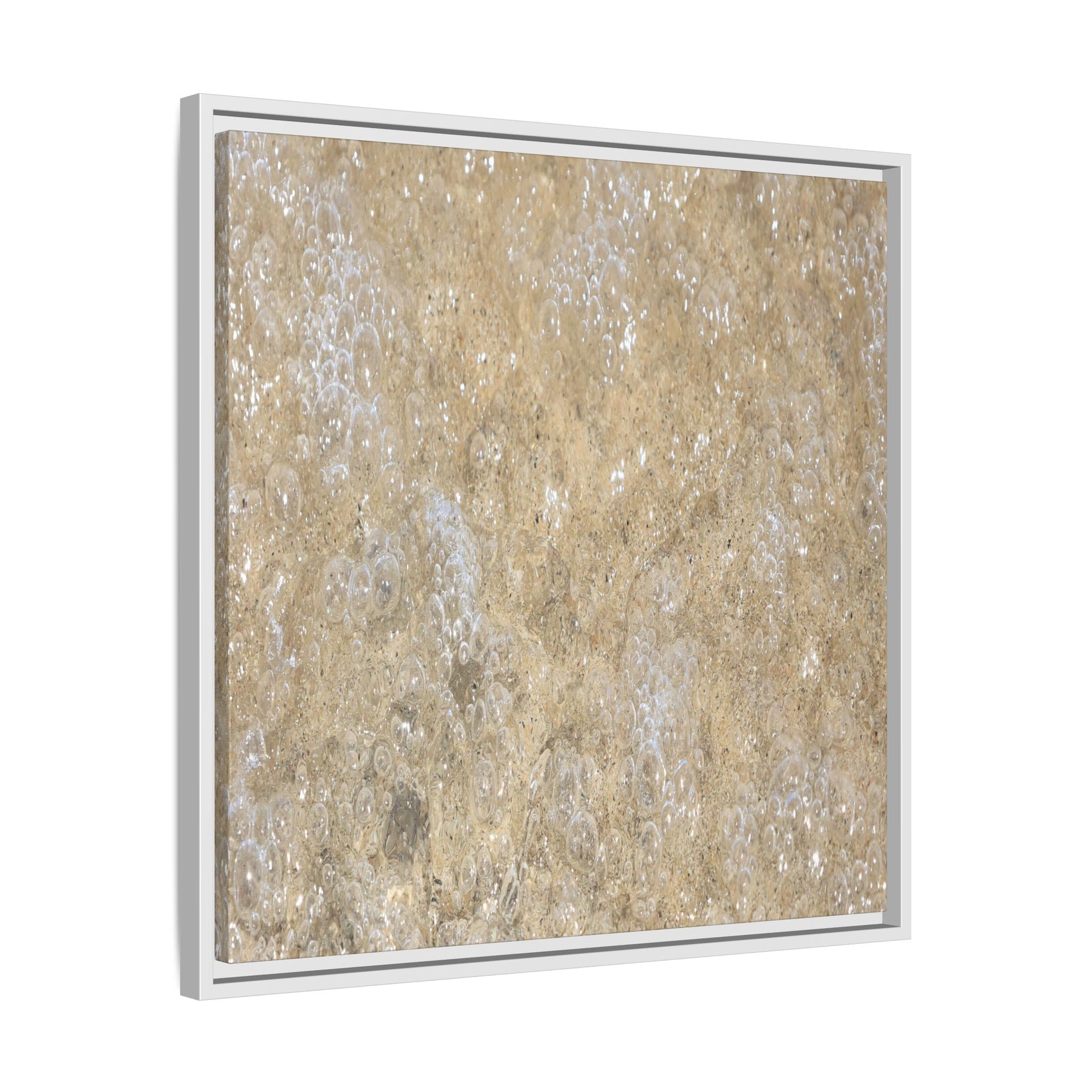 Bubbling Sand - Unique Stretched Canvas Wall Art - Art By Earth