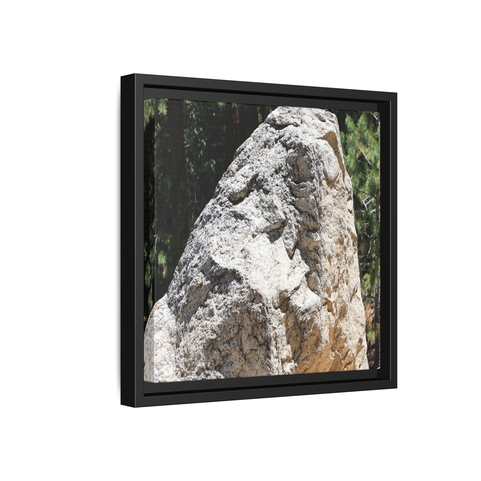 Stone's Silent Whisper - Unique Stretched Canvas Wall Art - Art By Earth