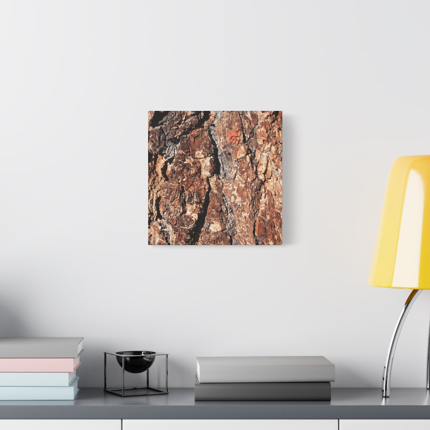 Russet Echoes - Unique Frameless Canvas Wall Art
