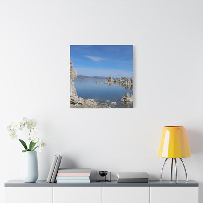Echoes of Stone and Water - Unique Frameless Canvas Wall Art