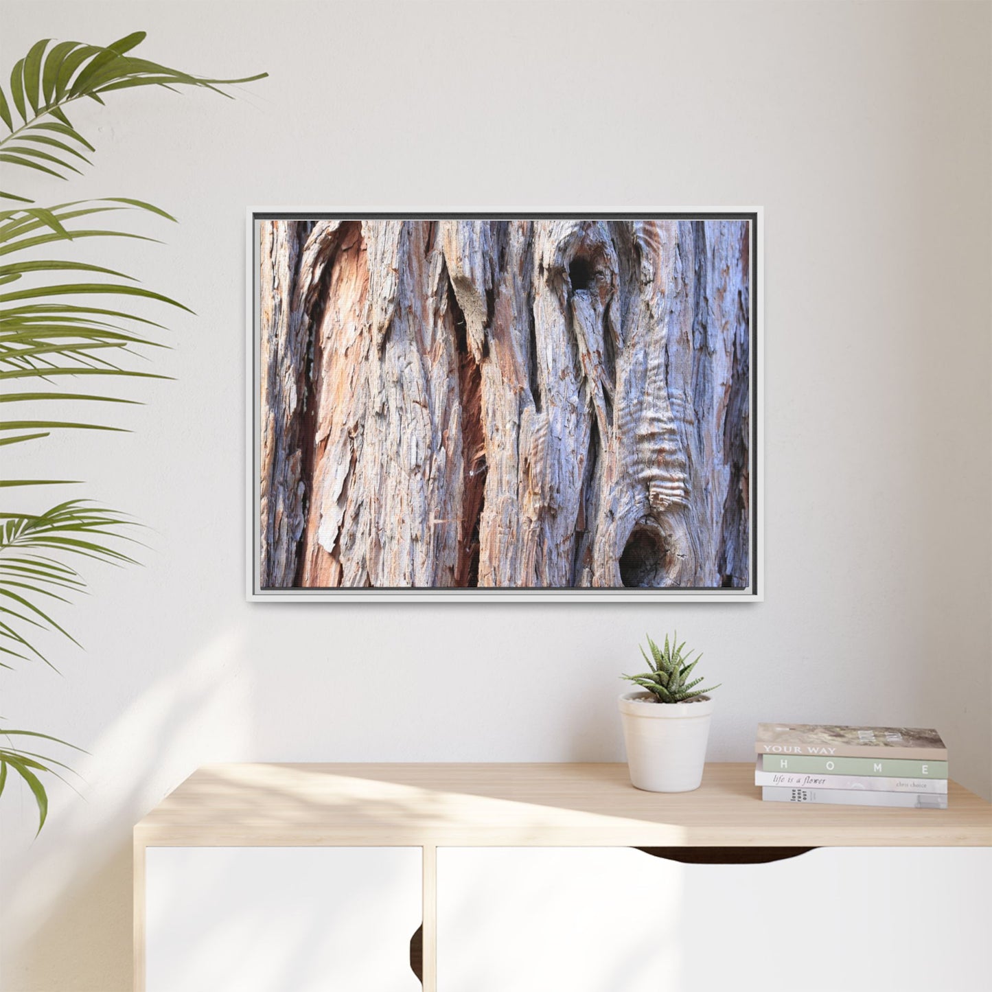 Nature's Grain - Unique Stretched Canvas Wall Art - Art By Earth