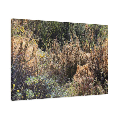 Sagebrush Desert Landscape - Unique Frameless Canvas Wall Art - Art By Earth
