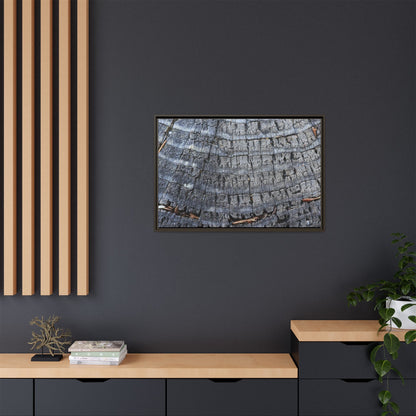 Charred Memories - Unique Stretched Canvas Wall Art - Art By Earth