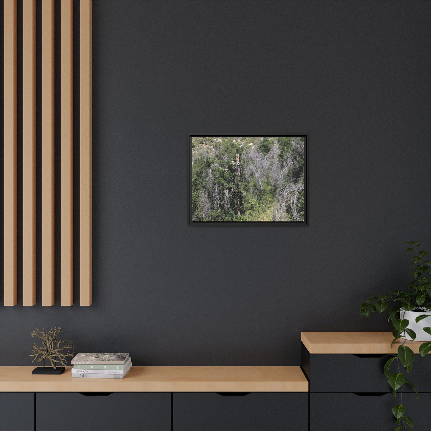 Forest Decline - Unique Stretched Canvas Wall Art
