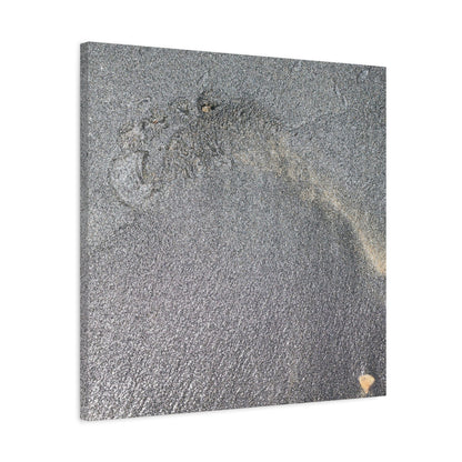 Ephemeral Whispers of Granite - Unique Frameless Canvas Wall Art - Art By Earth