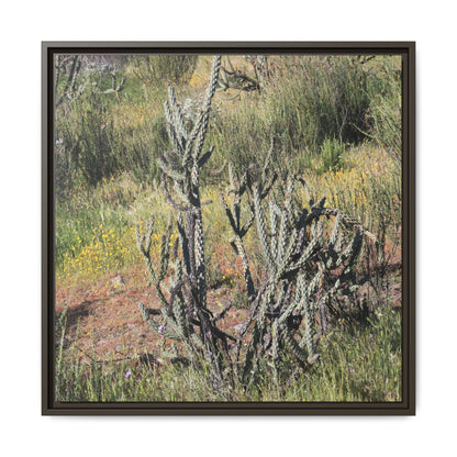 Wildflower Meadow - Unique Stretched Canvas Wall Art - Art By Earth