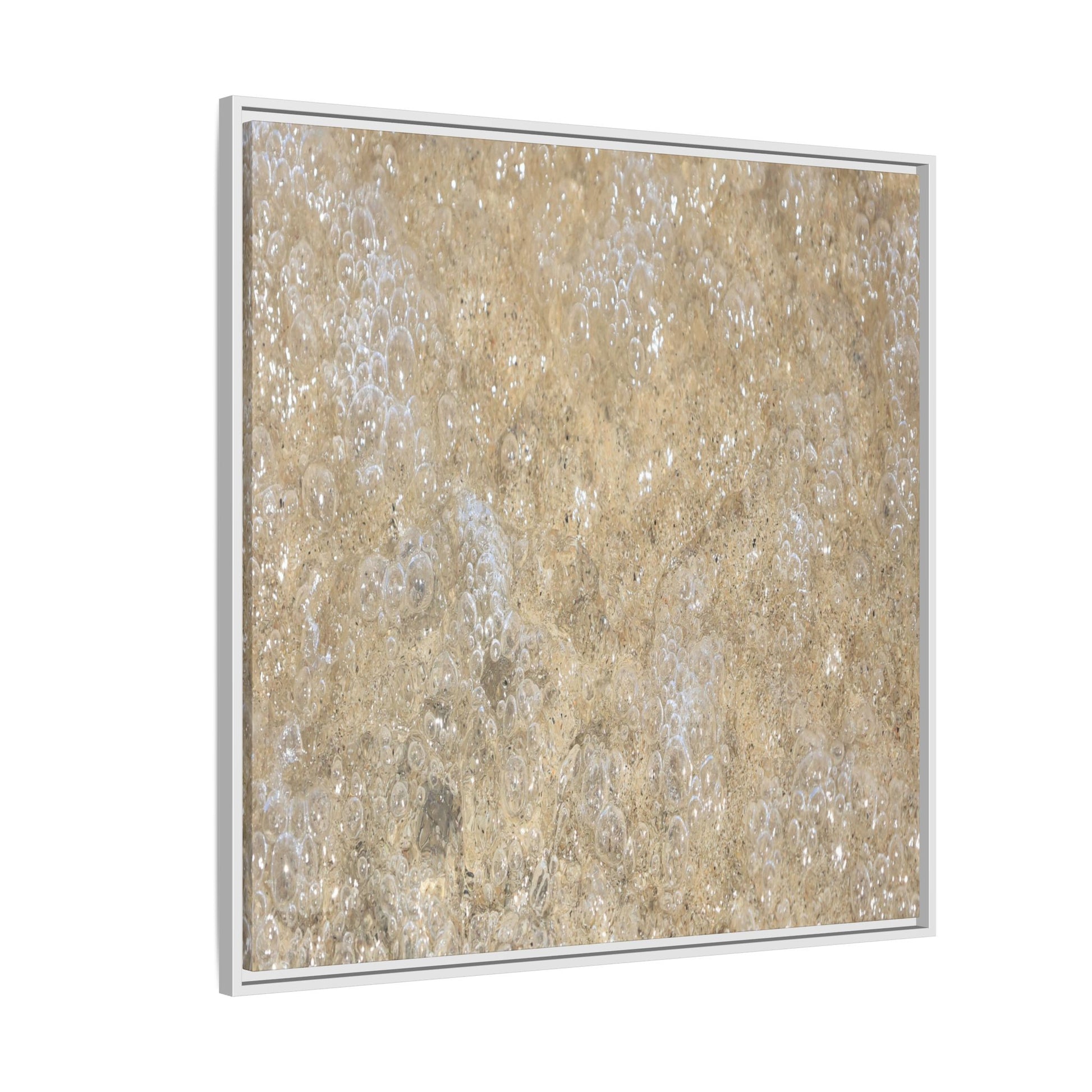 Bubbling Sand - Unique Stretched Canvas Wall Art - Art By Earth