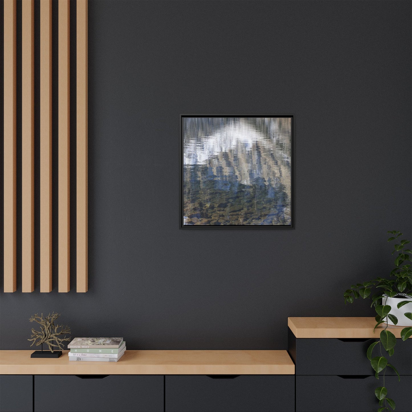 Liquid Memories - Unique Stretched Canvas Wall Art