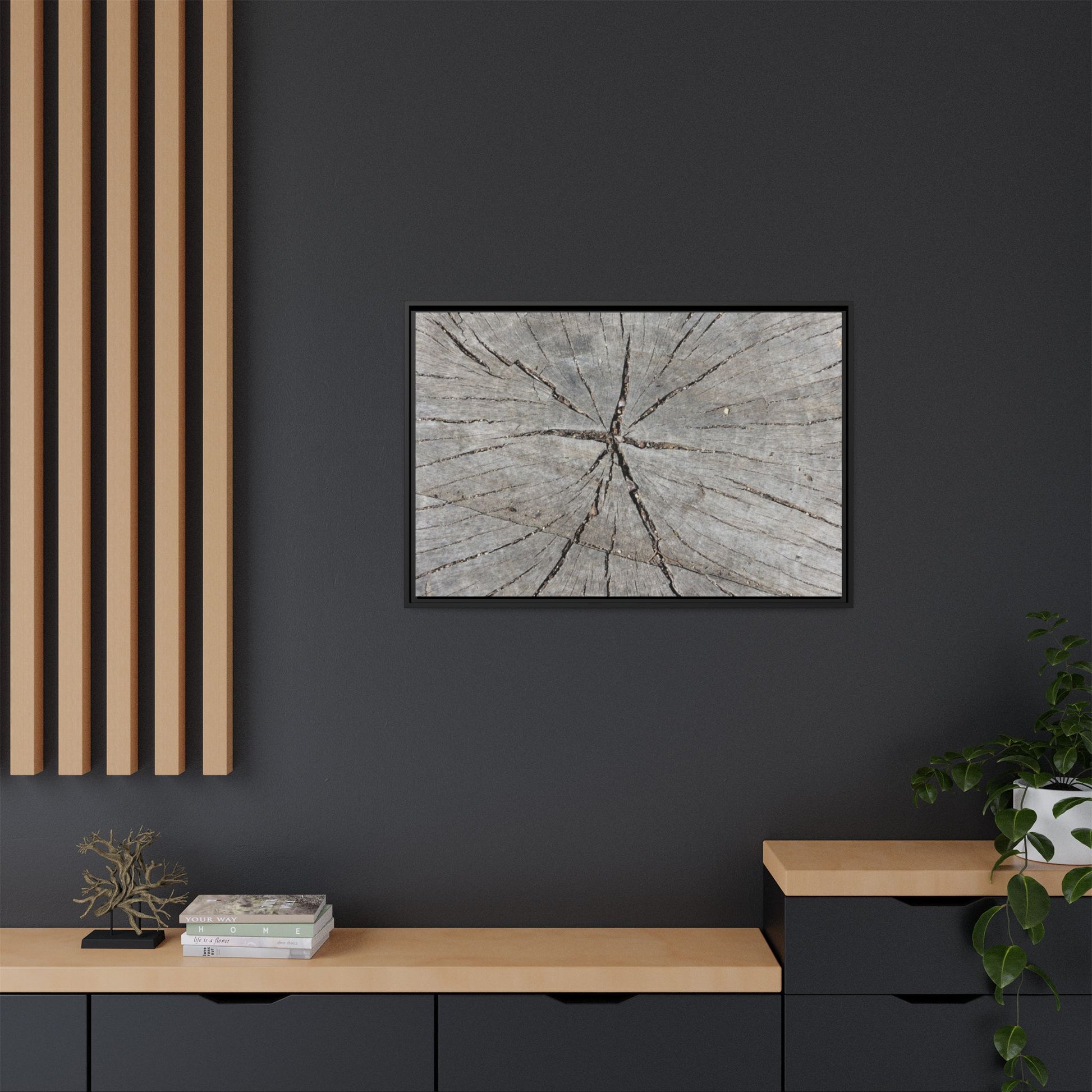 Fractured Memories - Unique Stretched Canvas Wall Art - Art By Earth