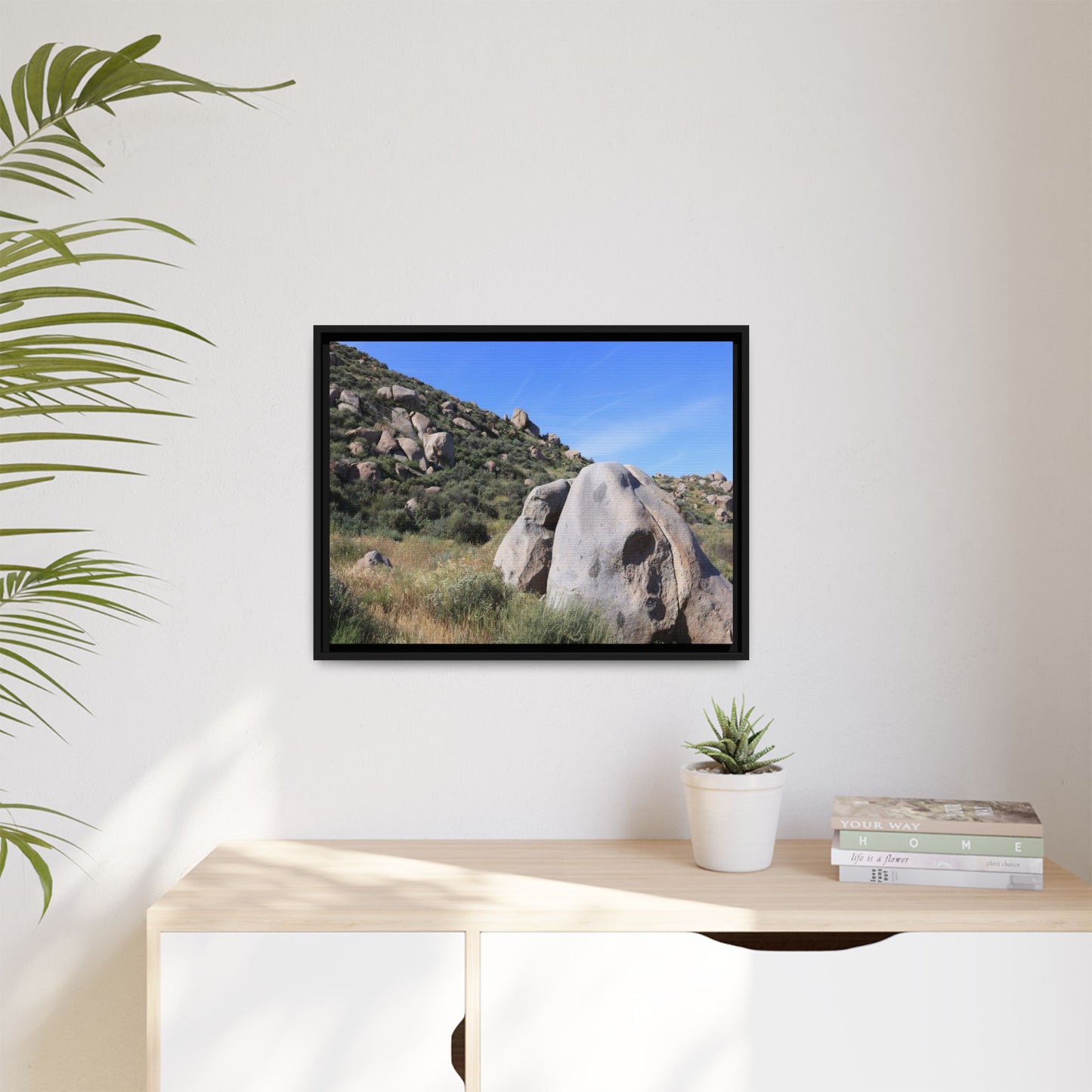 Ancient Stone Guardian - Unique Stretched Canvas Wall Art - Art By Earth